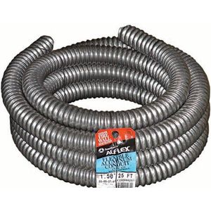 1-1/2-Inch Flexible Aluminum Conduit 25-ft Coil