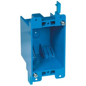 Thomas & Betts B114R-UPC PVC 1-Gang Old Work Non-Metallic Outlet Box 4-1/8-Inch x 2-1/4 x 2-3/4-Inch 14-Cubic-Inch Carlon