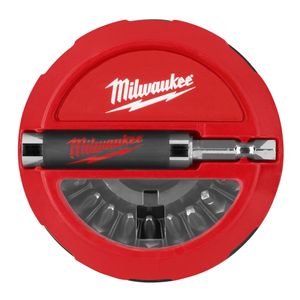 Milwaukee Tool 48-32-1700 Steel 20-Pieces Drive Guide Set Phillips and Slotted Shockwave