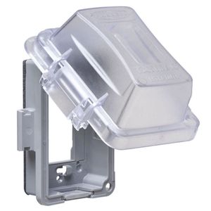 Raco MM420C Polycarbonate 1-Gang Non-Metallic Extra-Duty While-In-Use Cover 4.18-Inch x 2.75-Inch x 5.9-Inch Taymac