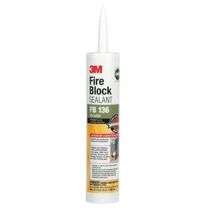 3M FB-136 Fire Block Sealant 10.1 oz Cartridge Gray