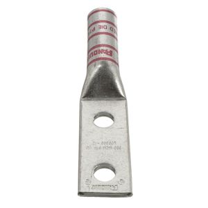 Panduit LCC350-12-X Electro Tin Plated Copper 2-Hole LCC Compression Lug 350-KCMIL 1/2-Inch