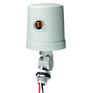 Intermatic K4236C Polycarbonate 1/2-14 Stem and Swivel Mount Thermal Raintight Photocontrol 120 - 277-Volt AC