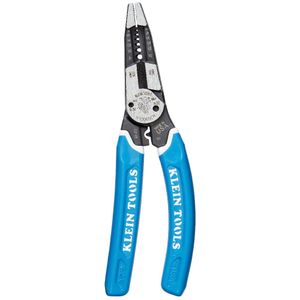 Klein Tools K12065CR Heavy-Duty Wire Stripper/Cutter/Crimper Multi-Tool 18-8 AWG Solid 20-10 AWG Stranded