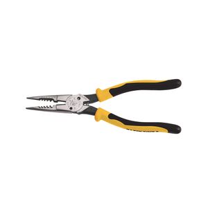 Klein Tools J2068C Spring Loaded All-Purpose Plier 8-5/8-Inch Yellow/Black Journeyman