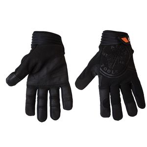 Klein Tools 40233 Large Gloves Fabric Black Journeyman