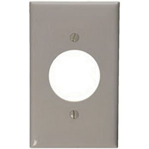 Mulberry 32091 Thermoplastic 1-Gang Wallplate White