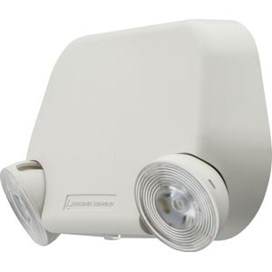 Lithonia Lighting EU2L-REM-M12 Low Profile LED Emergency Light 0.75-Watt 120/277-Volt Ivory White Contractor Select