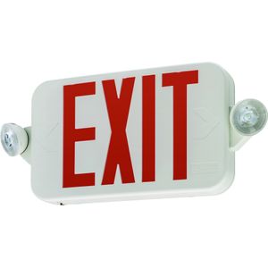 LITH ECRGRDM6 RED/ GREEN LED EXIT/