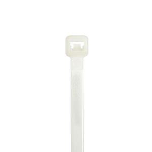 Panduit S8-18-C Nylon 6/6 Miniature General Purpose Curved Tip Cable Tie 8-Inch Natural StrongHold