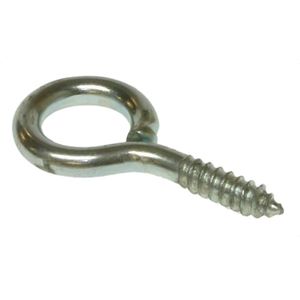 Metallics SE6 Zinc Chromate Steel Domestic Screw Eye With Lag Screw Thread 7/16-Inch x 8-Inch