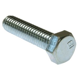 Metallics JHTB11 Zinc Chromate Steel Full Threaded Tap Bolt 1/4-Inch x 1/2-Inch