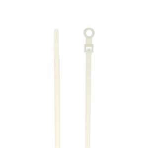 Thomas & Betts L-7-50MH-9-C Nylon 6/6 Integrated Mounting Head Cable Tie 7-Inch Natural Catamount