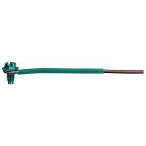 Dottie GP650 Ground Pigtail Electric Cable Assembly 12-AWG Green