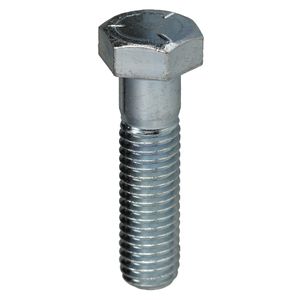 Dottie 5MB382 Zinc Plated Carbon Steel Hex Head Partially Threaded Cap Screw 3/8-Inch x 2-Inch