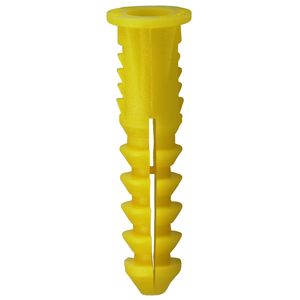 Dottie 122 Plastic Tapered Anchor With Wing 1/4-Inch