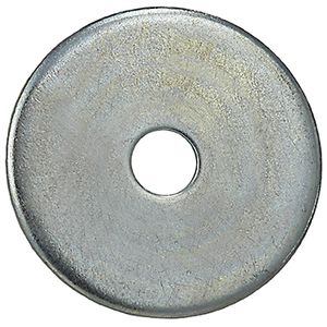 Dottie FENW381 Zinc Plated Steel Fender Flat Washer 3/8-Inch x 1-Inch