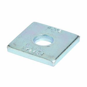 B-Line B201ZN Zinc Electroplated Square Flat Washer 3/8-Inch