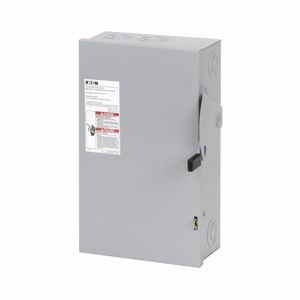 Eaton DG322UGB 3-Wire 3-Pole Non-Fusible B Series General-Duty Safety Switch 240-Volt AC 60-Amp NEMA 1