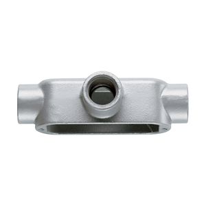 Crouse-Hinds T100M Malleable Iron Type T Conduit Outlet Body 1-Inch Condulet