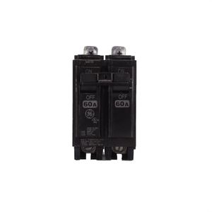 GE Industrial THQB2160 Bolt-On Mount Type THQB Miniature Circuit Breaker 2-Pole 60-Amp 120/240-Volt AC