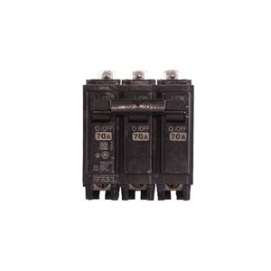 GE Industrial THQB32070 Bolt-On Mount Type THQB Miniature Circuit Breaker 3-Pole 70-Amp 240-Volt AC