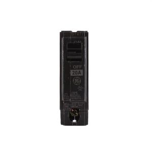 GE Industrial THQL1120 Plug-In Mount Type THQL Feeder Molded Case Circuit Breaker 1-Pole 20-Amp 120/240-Volt AC