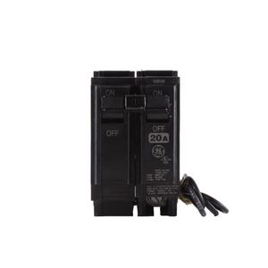 GE Industrial THQL1120ST1 Plug-In Mount Type THQL Molded Case Circuit Breaker With Shunt Trip 1-Pole 20-Amp 120/240-Volt AC