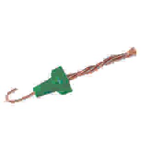 Ideal Industries 30-292 Polypropylene Grounding Wire Connector Green 14-10-AWG 500 Per Bag Wing-Nut Greenie 92