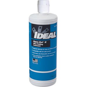 Ideal Industries 31-378 Cable Pulling Lubricant 1 qt Squeeze Bottle Blue Aqua-Gel II