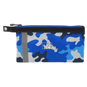 Ideal Industries 37-061 Pro Series Flat Zipper Pouch Nylon Arctic Camo 12-1/2-Inch x 7-Inch Electrician's Champion