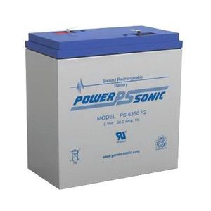 Jasco RB6360 RB Series General Purpose Rechargeable Battery 36-Amp-Hour 6-Volt Sealed Lead Acid F2 Or NB1 Terminal