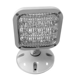 Lightalarms ELF612/LED Fully Adjustable Square 1-Head LED Remote Head 1.5-Watt 6-Volt Gray