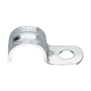 Crouse-Hinds 200 Steel 1-Hole Snap-On Heavy Gauge Clamp 1/2-Inch