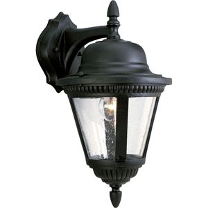 Progress Lighting P5863-31 1-Light Wall Lantern 100-Watt 120-Volt Textured Black Westport