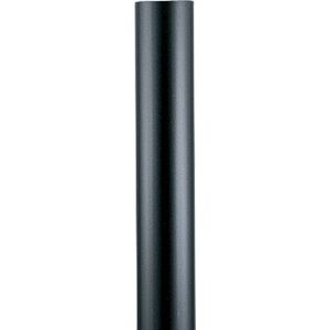 Progress Lighting P5394-31 Aluminum Commercial Grade Outdoor Post 3-Inch x 144-Inch Black