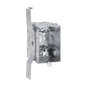 Crouse-Hinds TP184 Steel 1-Gang Gangable Switch Box 2-Inch x 3-Inch x 2-1/2-Inch 12.5-Cubic-Inch