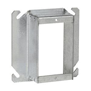 Crouse-Hinds TP530 Steel 1-Gang Tile Wall Cover 4-Inch x 4-Inch x 2-Inch