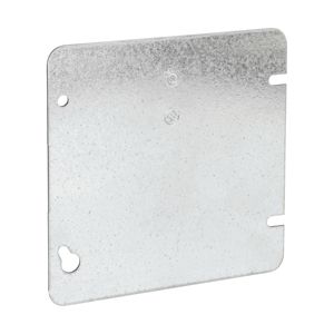 Crouse-Hinds TP568 Steel Flat Square Cover 4-11/16-Inch x 4-11/16-Inch