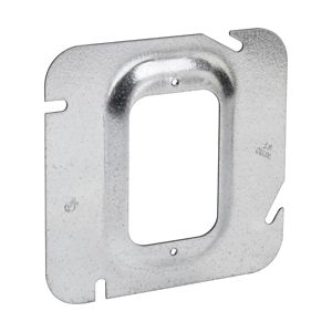 Crouse-Hinds TP582 Steel 1-Gang Outlet Box Cover 4-11/16-Inch x 4-11/16-Inch x 1-1/4-Inch