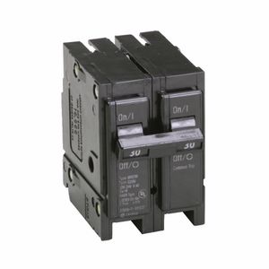 Eaton BR230 Plug-On Mount Type BR Circuit Breaker 2-Pole 30-Amp 120/240-Volt AC