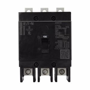 Eaton GHB3060 Bolt-On Mount Type GHB Molded Case Circuit Breaker 3-Pole 60-Amp 277/480-Volt AC 125/250-Volt DC