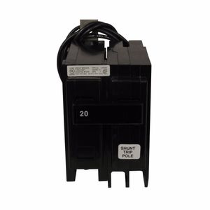 Eaton BAB1020S Bolt-On Mount Type BAB Industrial Miniature Circuit Breaker With Shunt Trip 1-Pole 20-Amp 120/240-Volt AC Quicklag