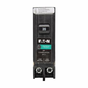 Eaton BRP115AF Plug-On Mount Type BR Combination Arc Fault Circuit Breaker 1-Pole 15-Amp 120-Volt AC