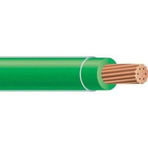 WCU-THHN-10-CU-STRANDED-GREEN-2500 Stranded Copper THHN Cable 10-AWG 2500-ft Reel Green