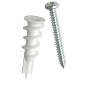 Bowie EZPLASTIC Plastic Anchor Kit #8 x 1-Inch