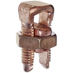 Burndy KS27 Split Bolt 1-3/0-AWG Stranded Copper 1-3/0-AWG Solid Copper Run 8-3/0-AWG Solid Copper Tap Servit