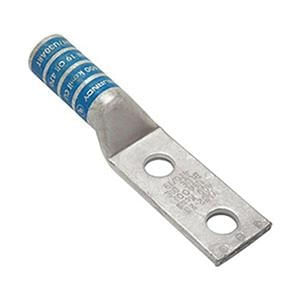 Burndy YA322N Electro Tin Plated Copper 2-Hole YA-2N Compression Lug 400-KCMIL 1/2-Inch Hylug