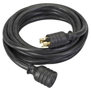 Reliance Controls PC3025M Molded End Generator Power Cord 10-AWG