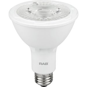 Rab PAR30L-11-930-35D-DIM Dimmable PAR30 Long Neck Shatterproof LED Lamp E26 Medium Base 11-Watt 900-Lumens 90 CRI 3000K Warm White